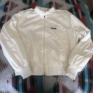 Vintage White Members Only Jacket